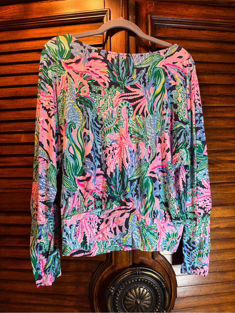 Lilly Pulitzer Women's Floral Printed Shirt